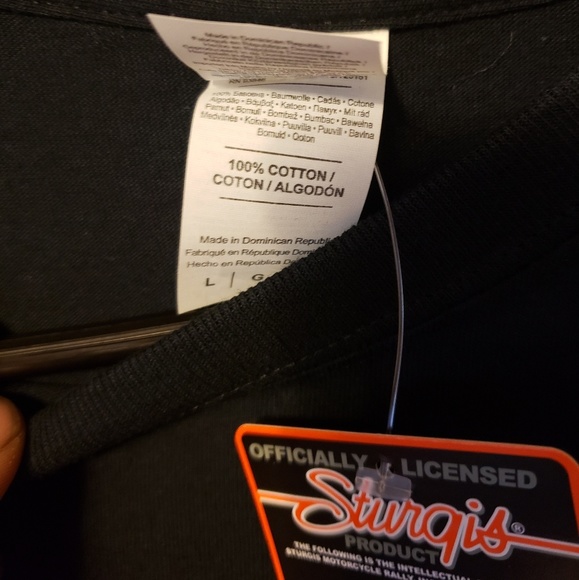 Sturgis 2016  "Black Hills Rally " Tshirt - Picture 2 of 7